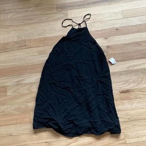 Tobi black strappy formal sleeveless dress size S